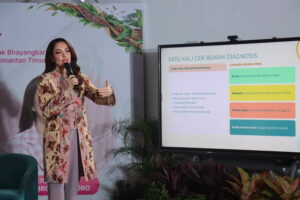 Hadirkan dr. Reisa Broto Asmoro, Bhayangkari Daerah Kaltim Gelar Seminar Edukasi Kesehatan 1 IMG 1346