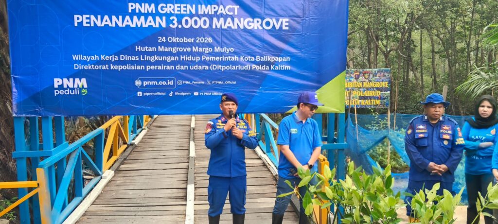 Ditpolairud Polda Kaltim Bersama PNM dan DLH Tanam Mangrove, Perkuat Pelestarian Ekosistem Pesisir WhatsApp Image 2026 10 24 at 14.10.33