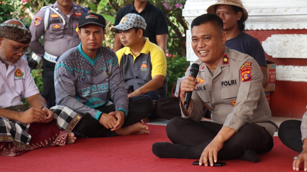 Minggu Kasih Polres Bontang Perkuat Toleransi dan Sinergi dengan Umat Hindu btg